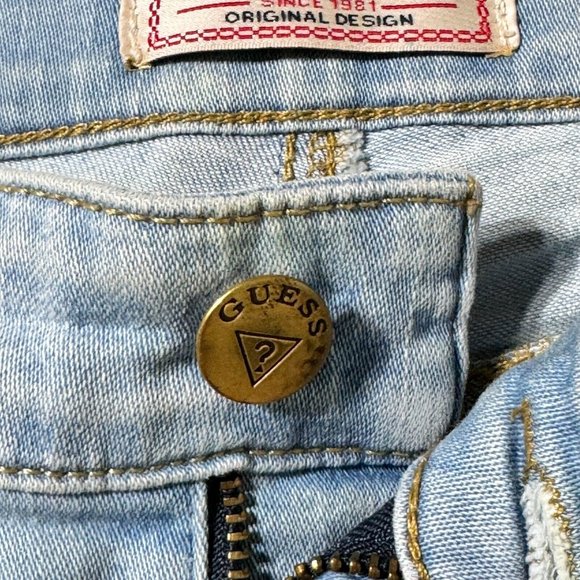 GUESS JEANS Women's Size 29 American Tradition Original Design 1981 Skinny Denim - Picture 7 of 15